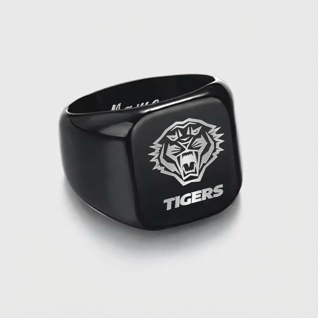 WST Personalized Custom Stainless Steel Letters Engraved Ring