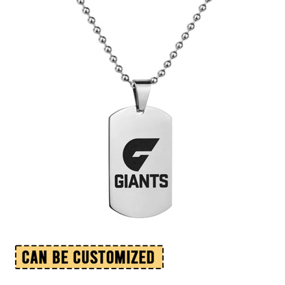 GWS Personalized Custom Necklace Dog Tag