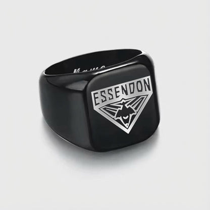 ESS Personalized Custom Stainless Steel Letters Engraved Ring