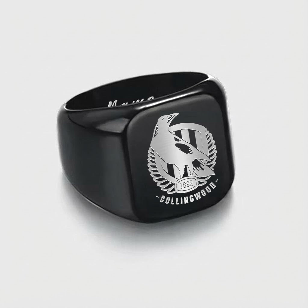 COL Personalized Custom Stainless Steel Letters Engraved Ring