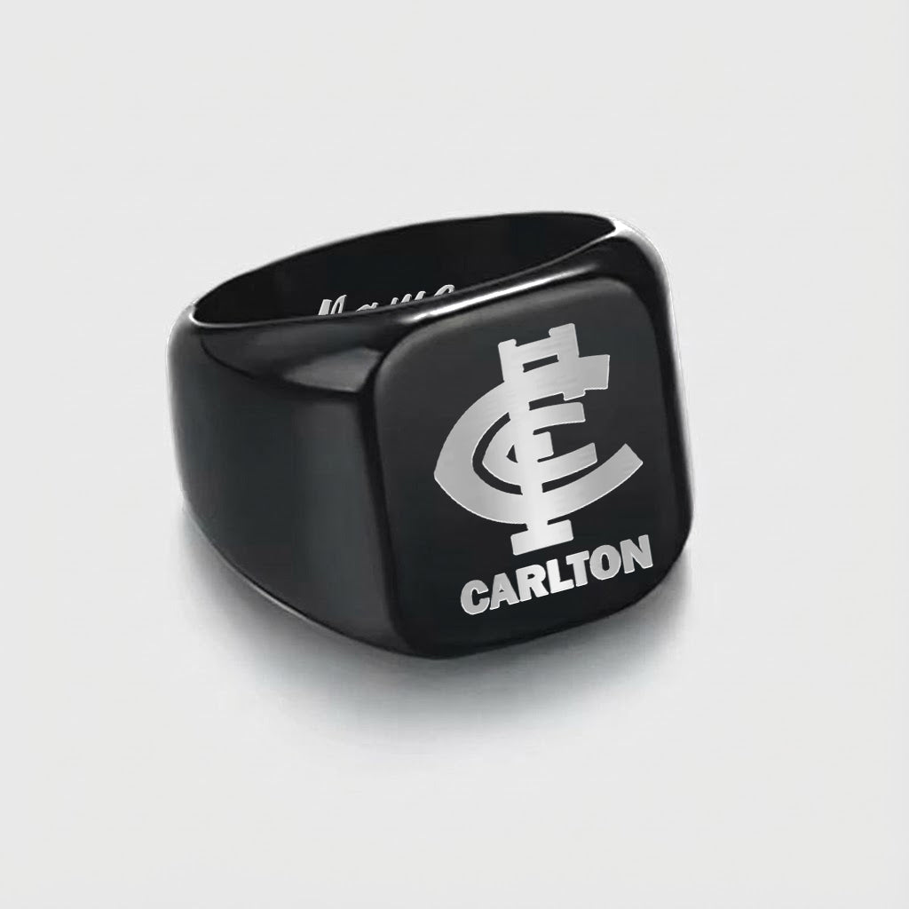 CAR Personalized Custom Stainless Steel Letters Engraved Ring