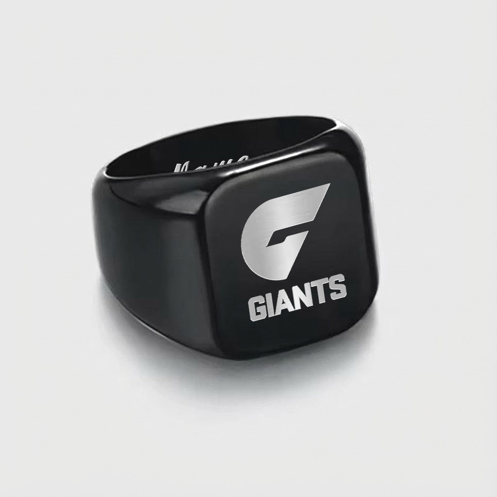 GWS Personalized Custom Stainless Steel Letters Engraved Ring