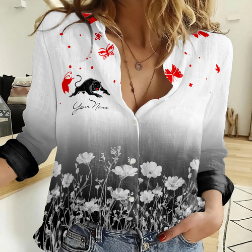 PEN Personalized Custom Women's Casual Shirt 2