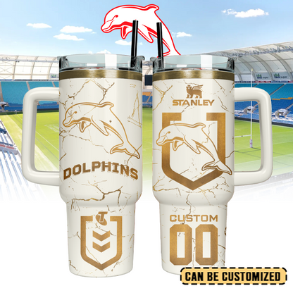 DOL Personalized Custom 40oz 30oz Stainless Steel Tumbler With Handle 4