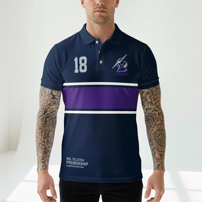 MEL Personalized Custom Polo Shirt