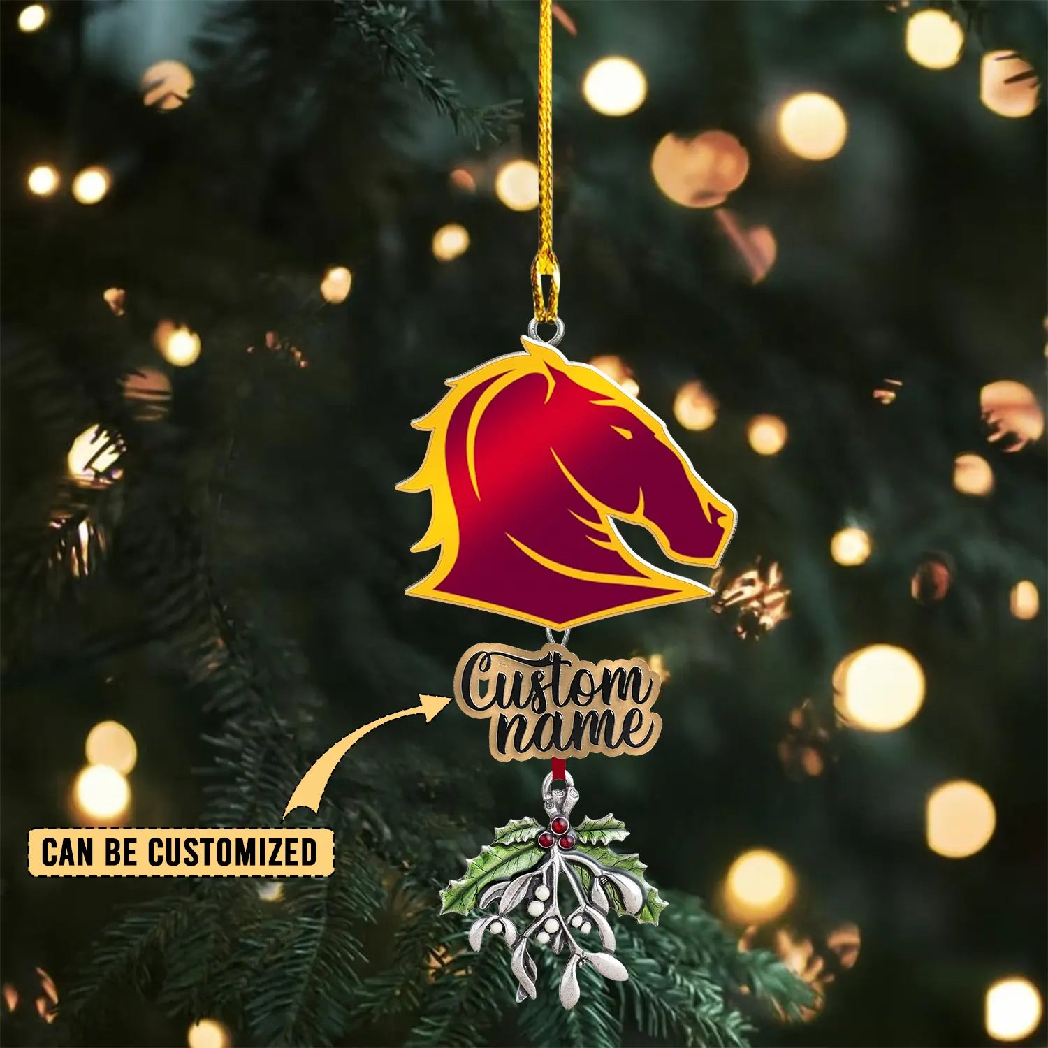 BRI Personalized Custom Acrylic Ornament 3