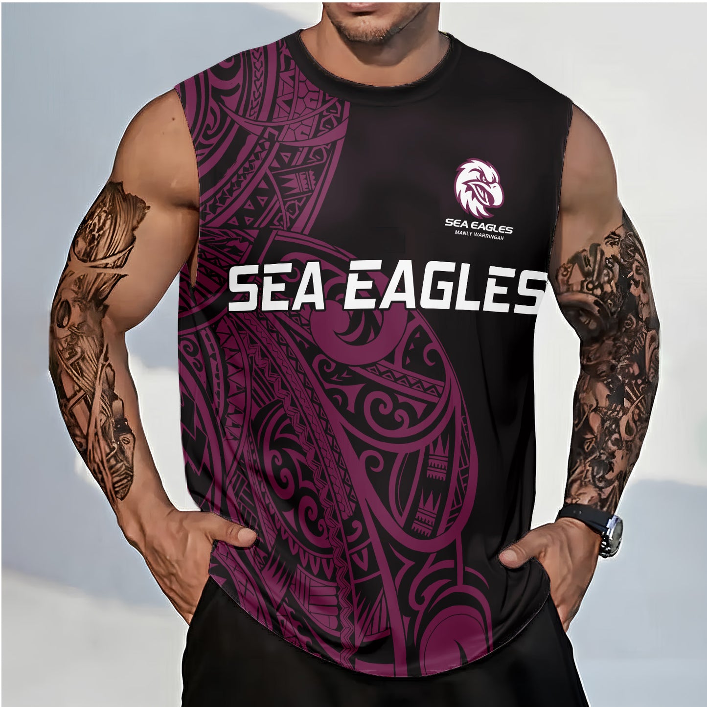 MAN Personalized Custom Tank Top 32