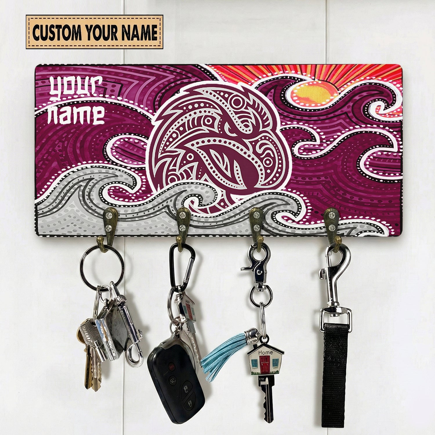 MAN Personalized Custom Key Holder 5