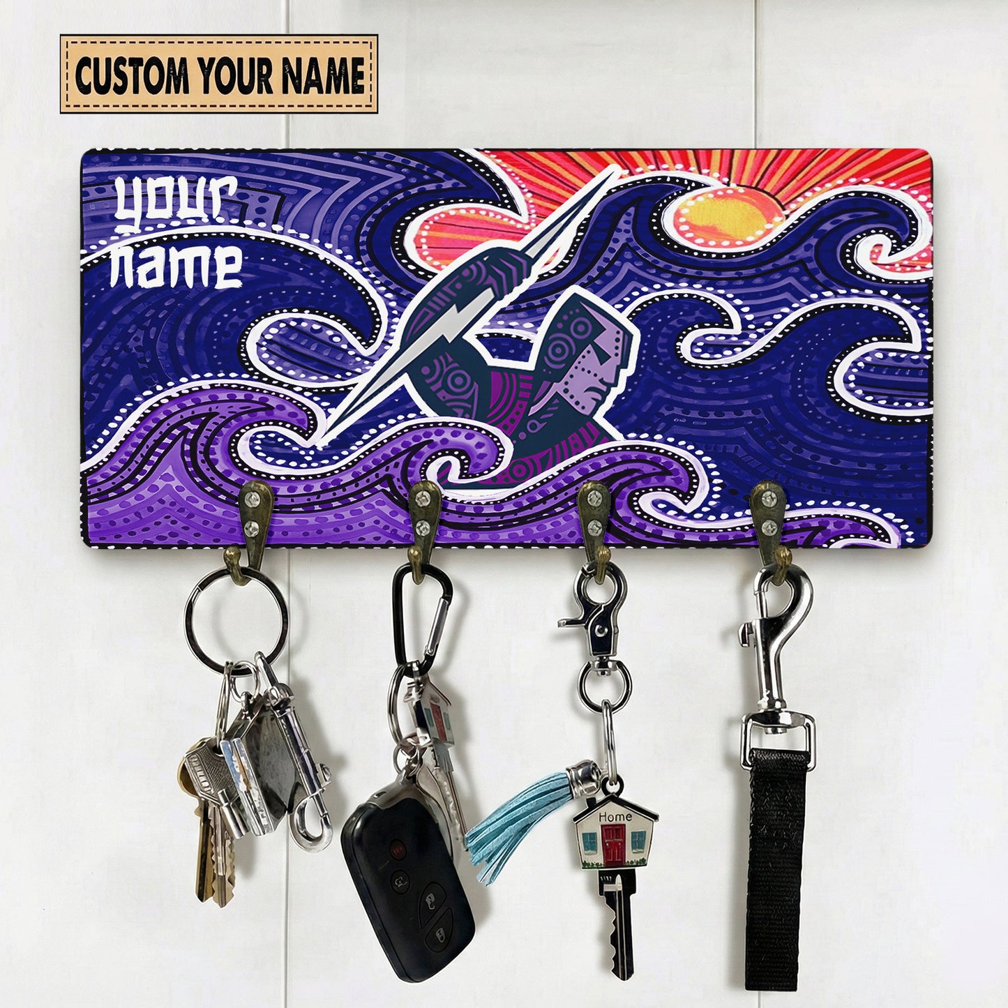 MEL Personalized Custom Key Holder 5