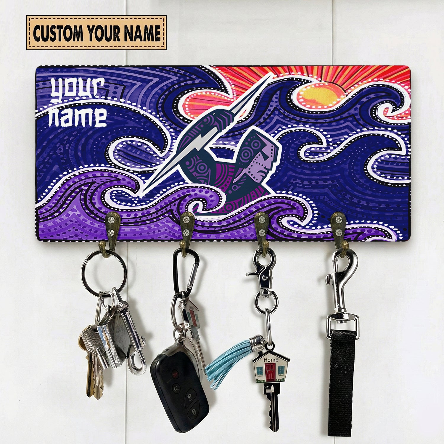 MEL Personalized Custom Key Holder 5