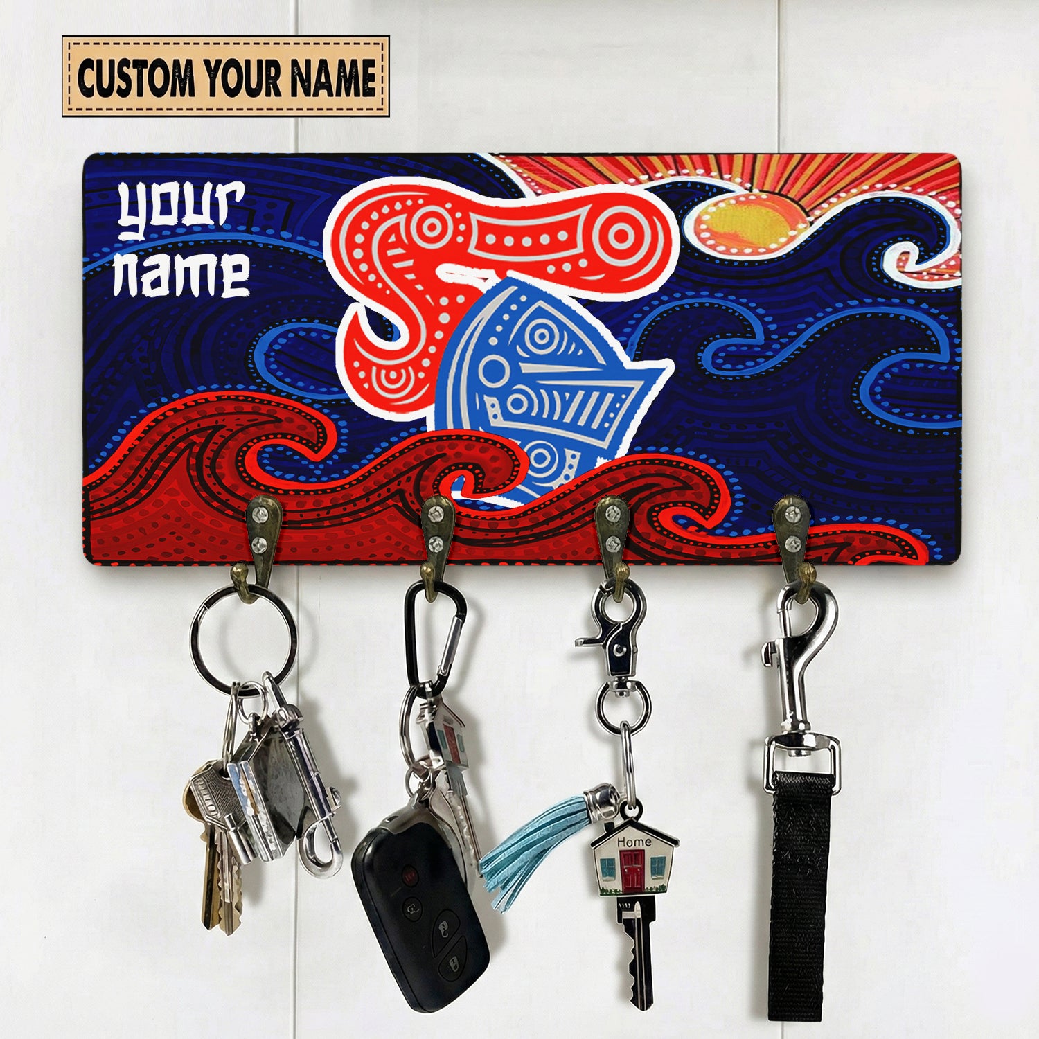 NEW Personalized Custom Key Holder 5