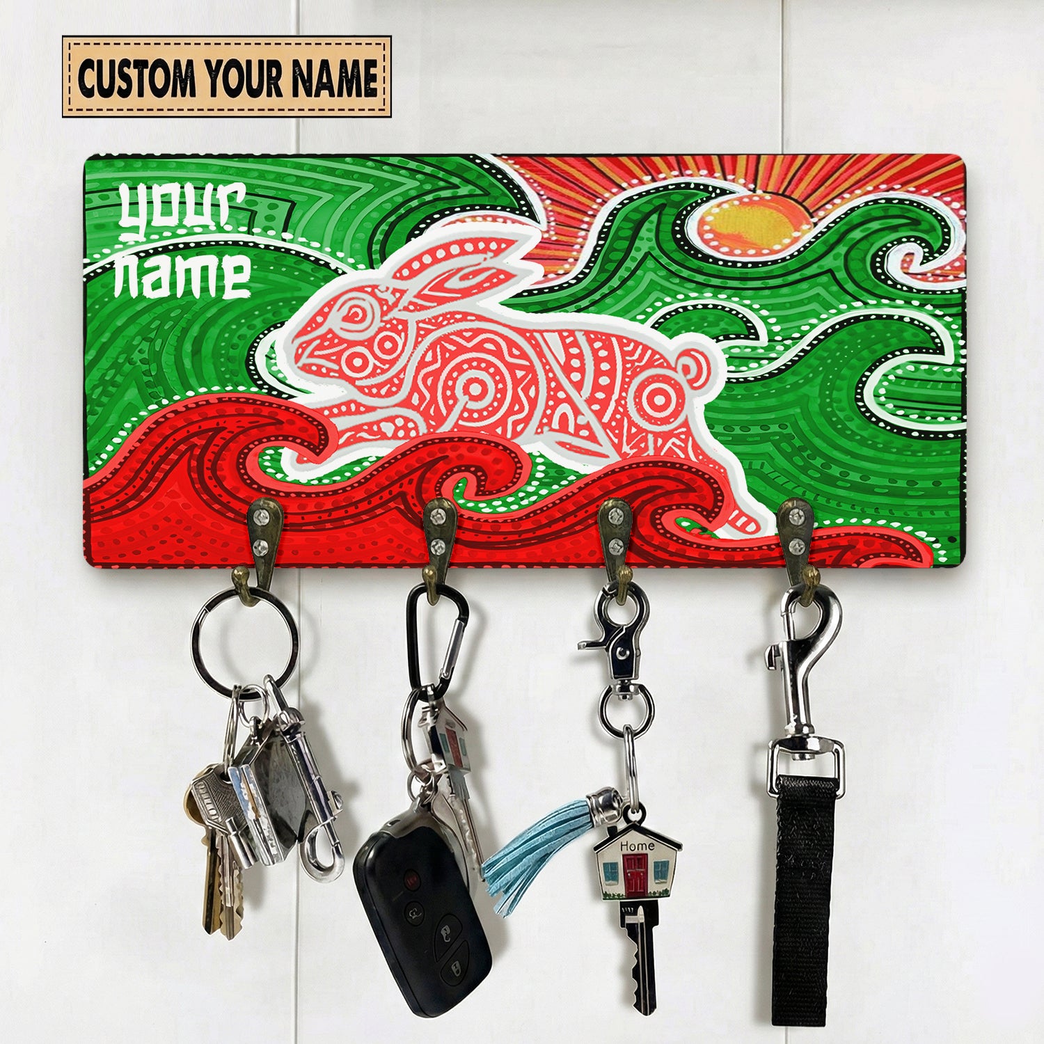 SOU Personalized Custom Key Holder 5
