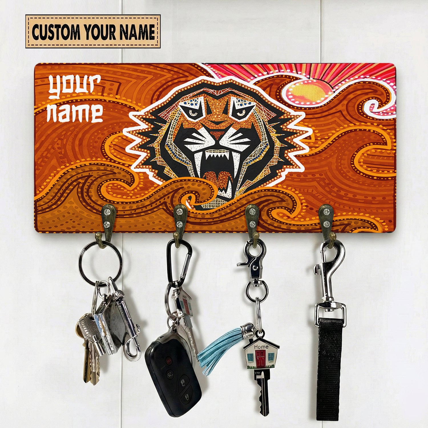 WST Personalized Custom Key Holder 5