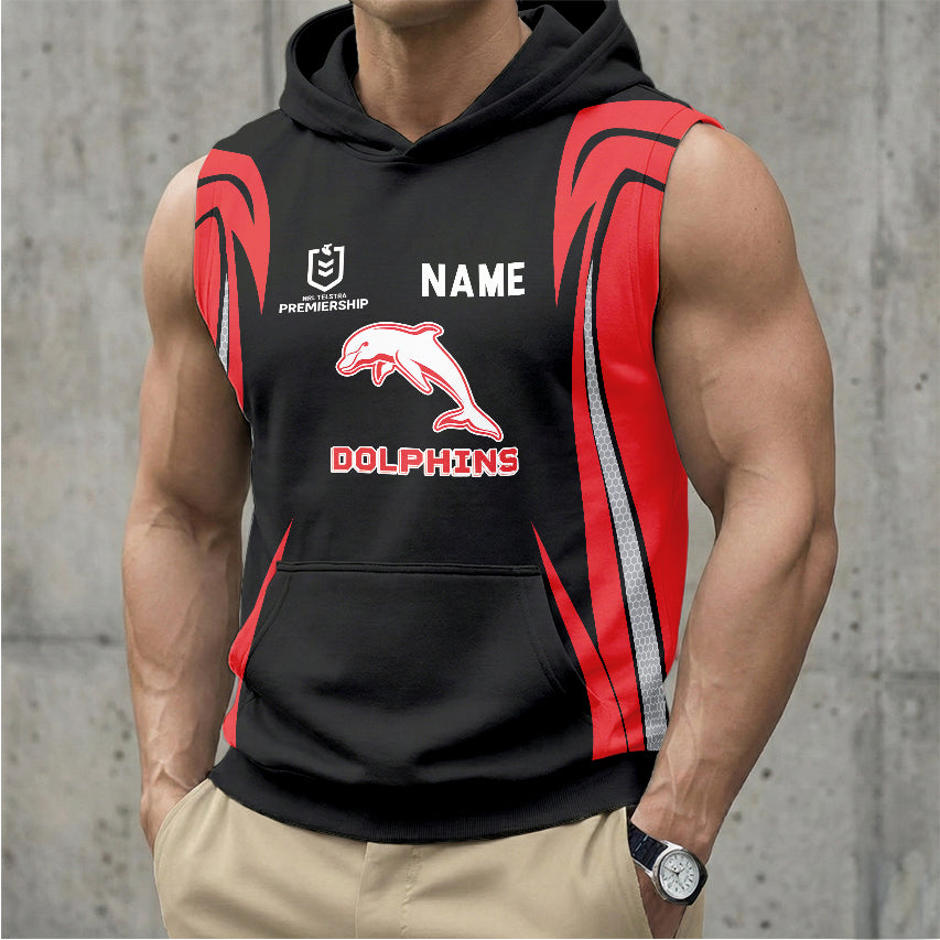 DOL Personalized Custom Hooded Tank Top 2