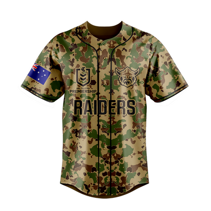 CAN Personalized Custom Baseball Jersey 3