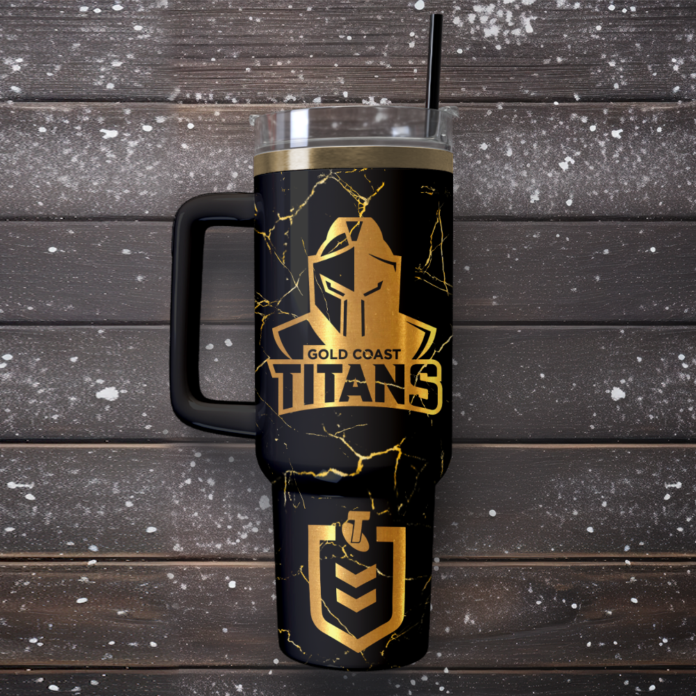 GLD Personalized Custom 40oz 30oz Stainless Steel Tumbler With Handle 4