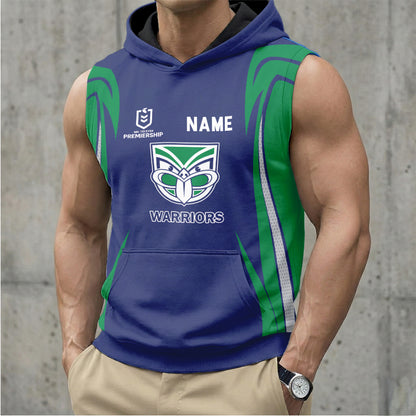 NZL Personalized Custom Hooded Tank Top 2