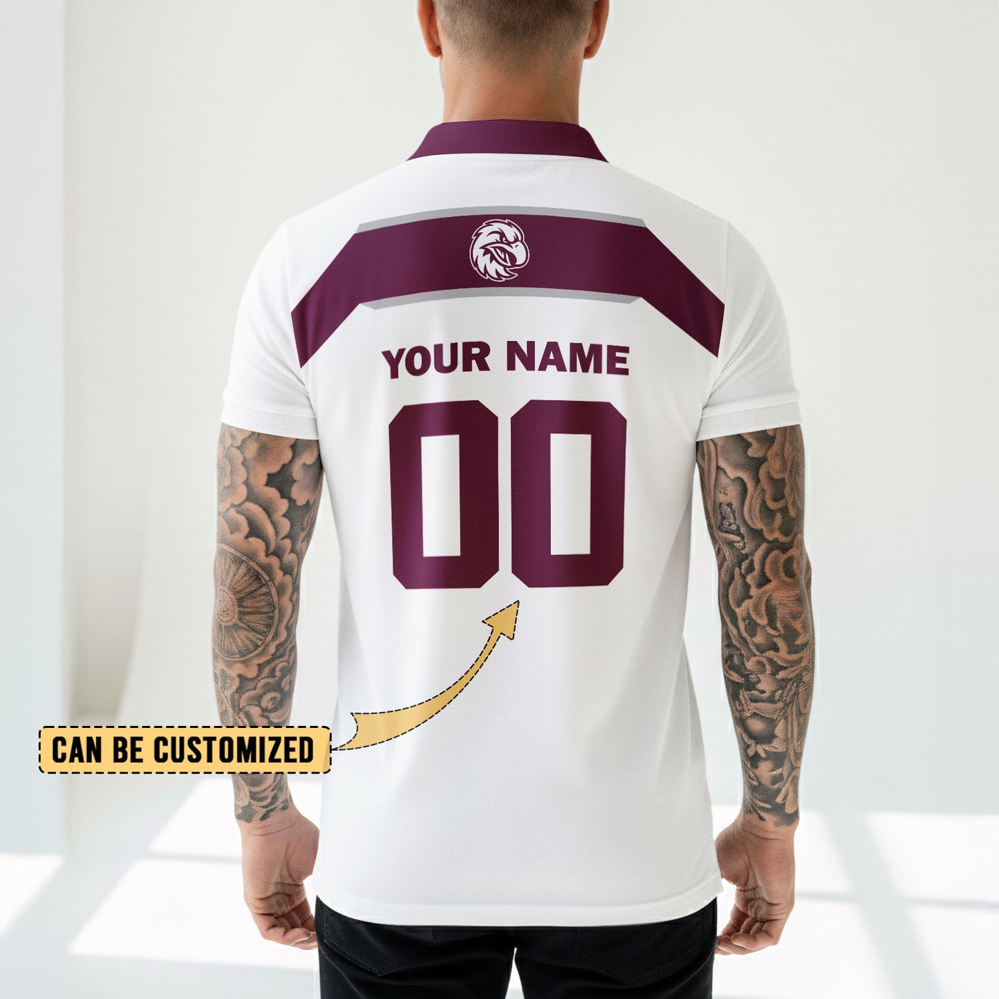 MAN Personalized Custom Polo Shirt 4