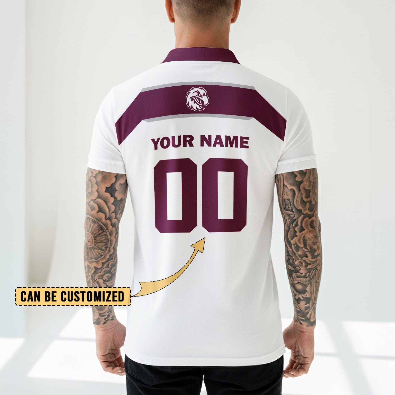 MAN Personalized Custom Polo Shirt 4