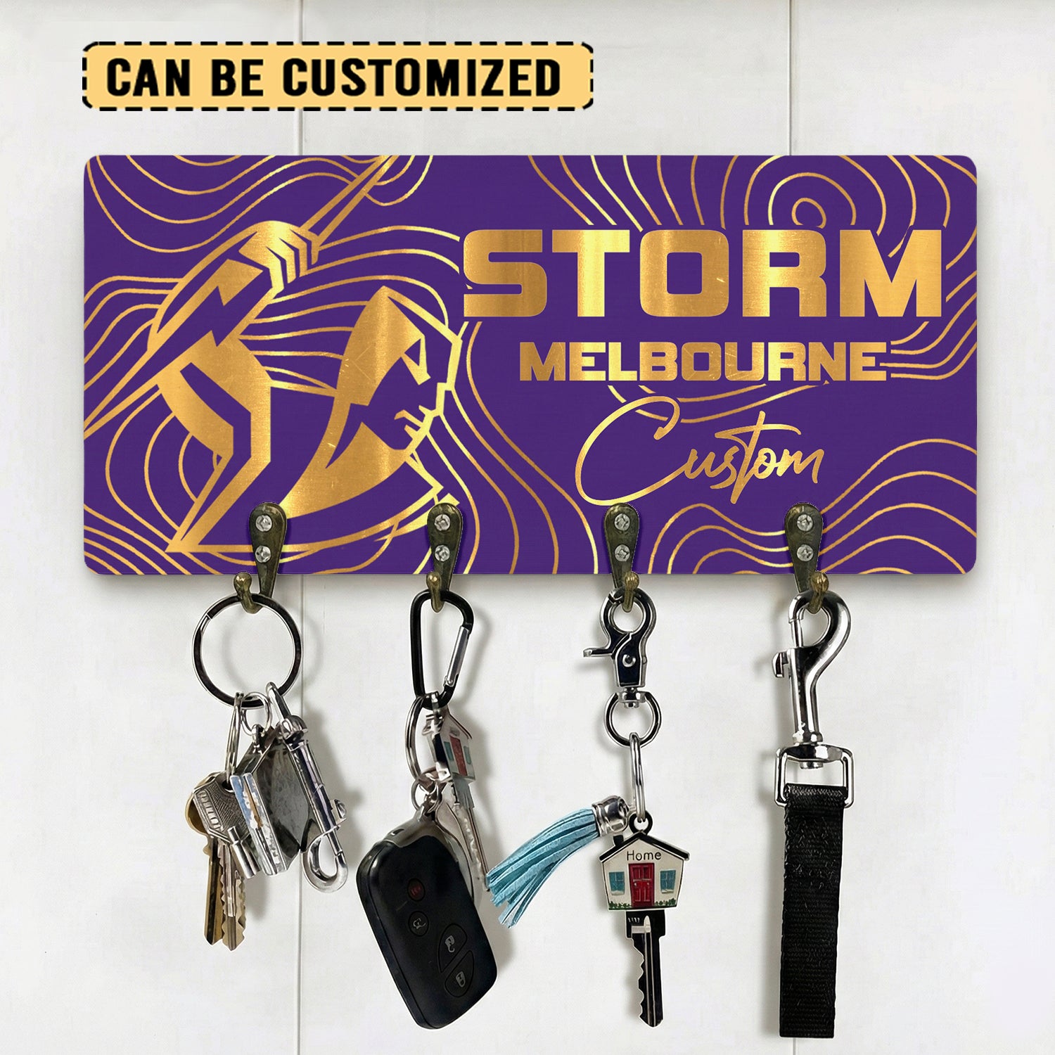 MEL Personalized Custom Key Holder 6