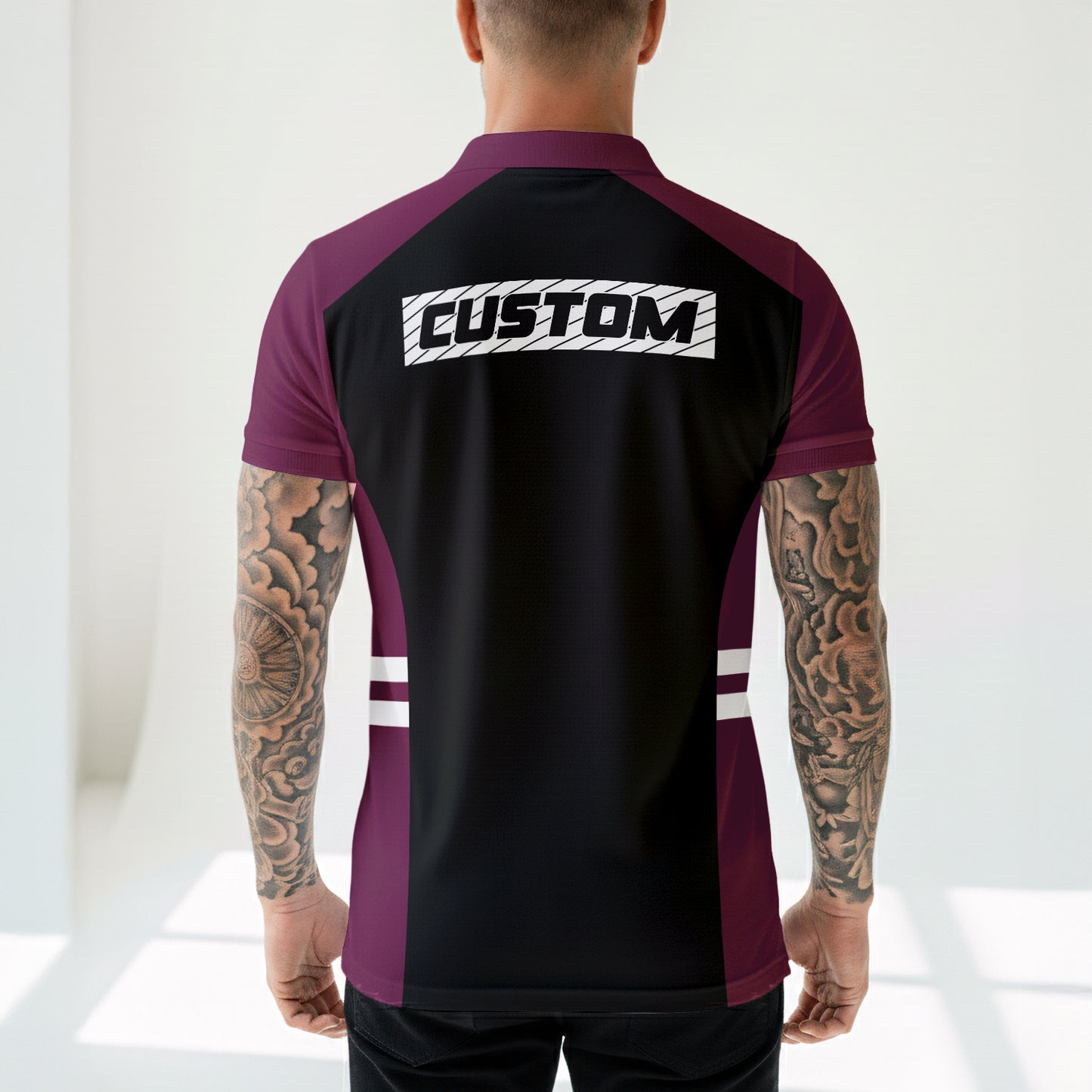MAN Personalized Custom Polo Shirt 14