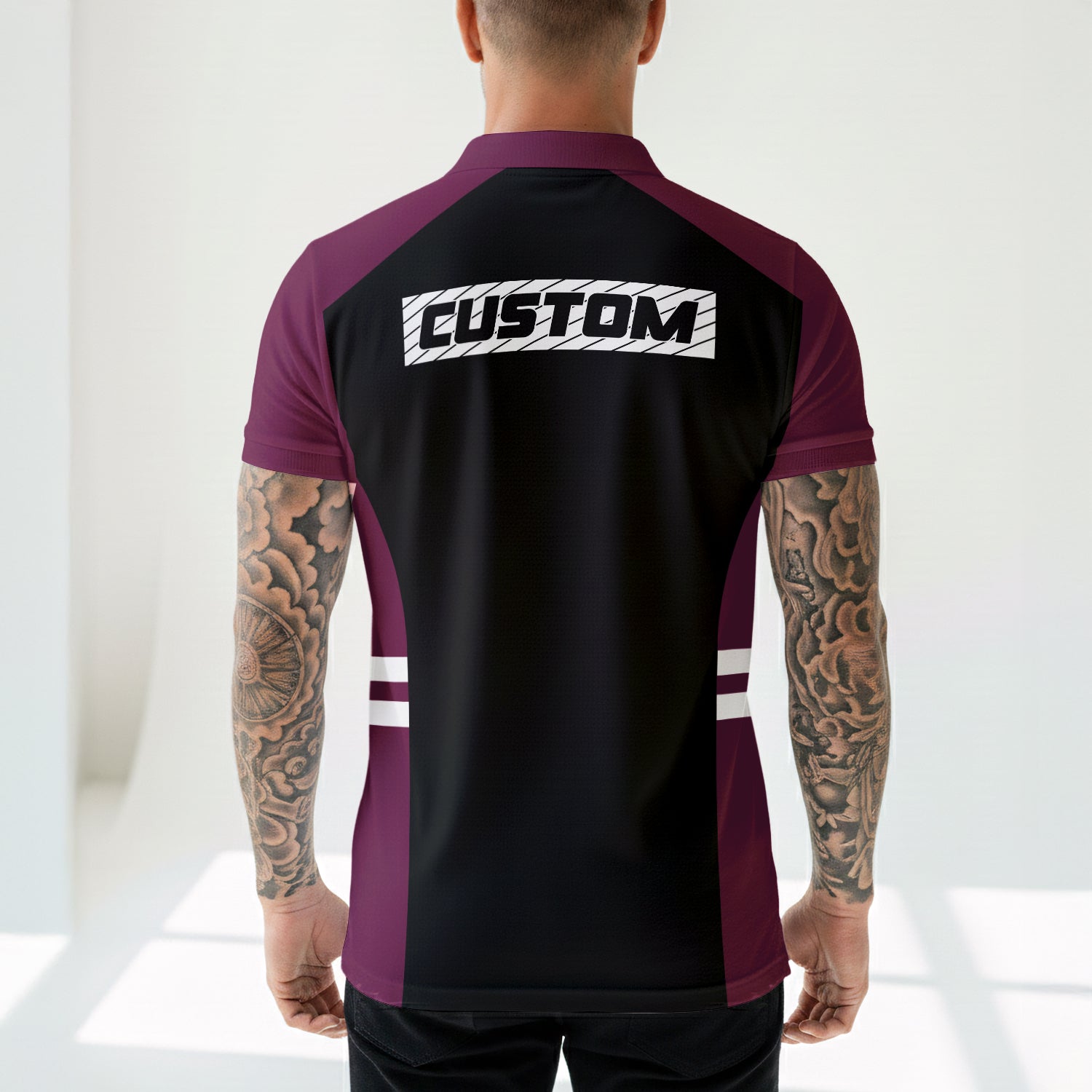 MAN Personalized Custom Polo Shirt 14