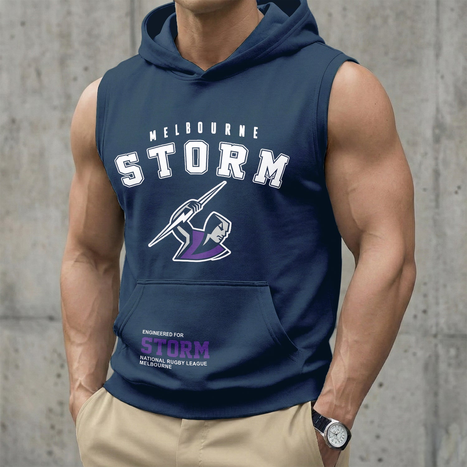 MEL Personalized Custom Hooded Tank Top 5