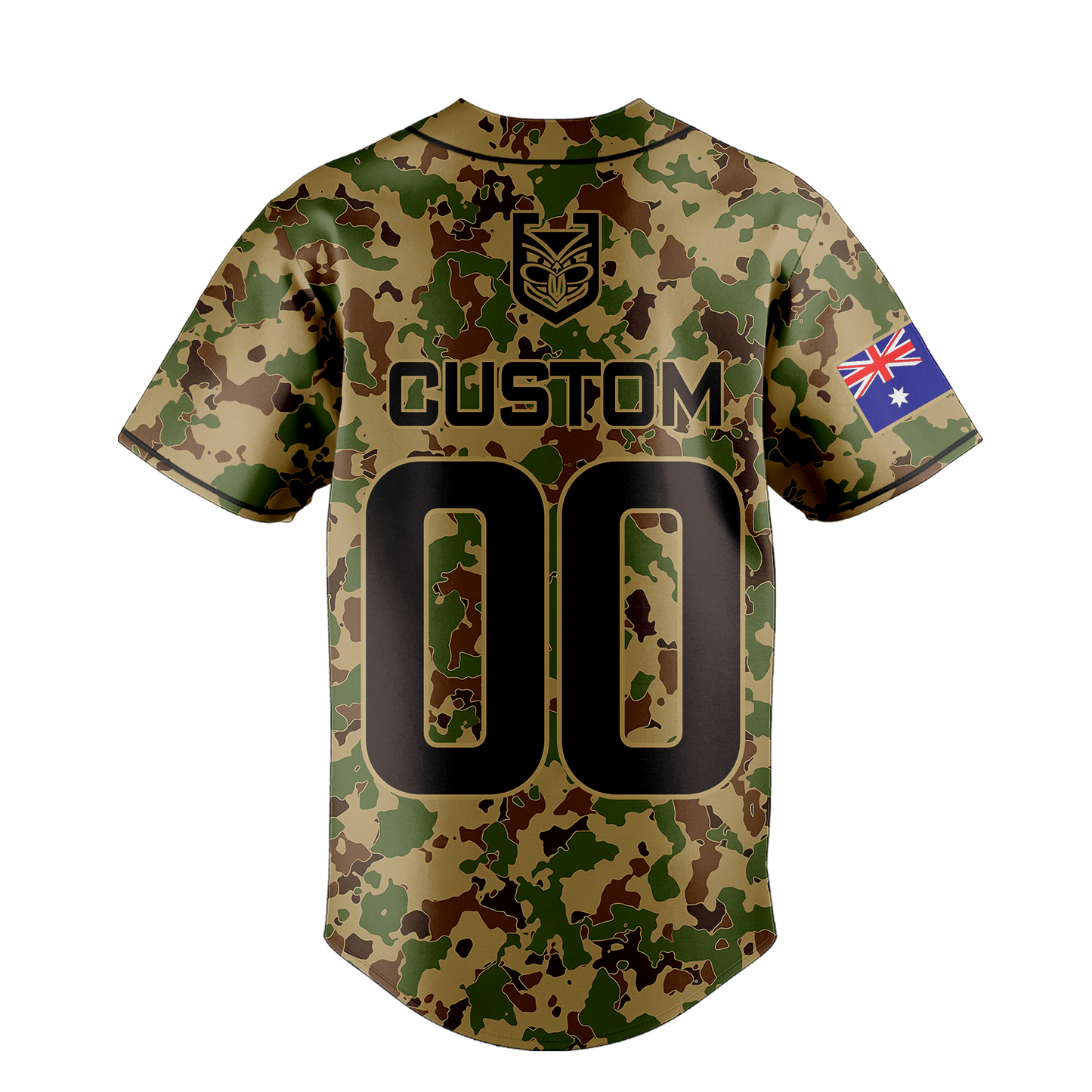 NZL Personalized Custom Baseball Jersey 3