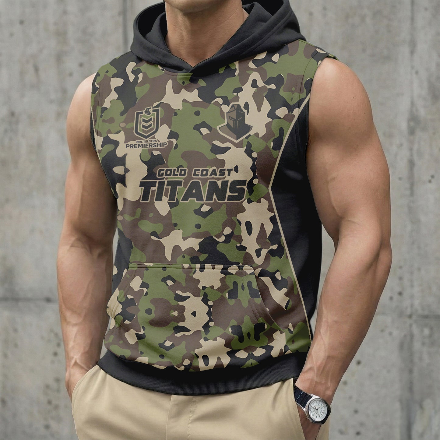 GLD Personalized Custom Hooded Tank Top 6