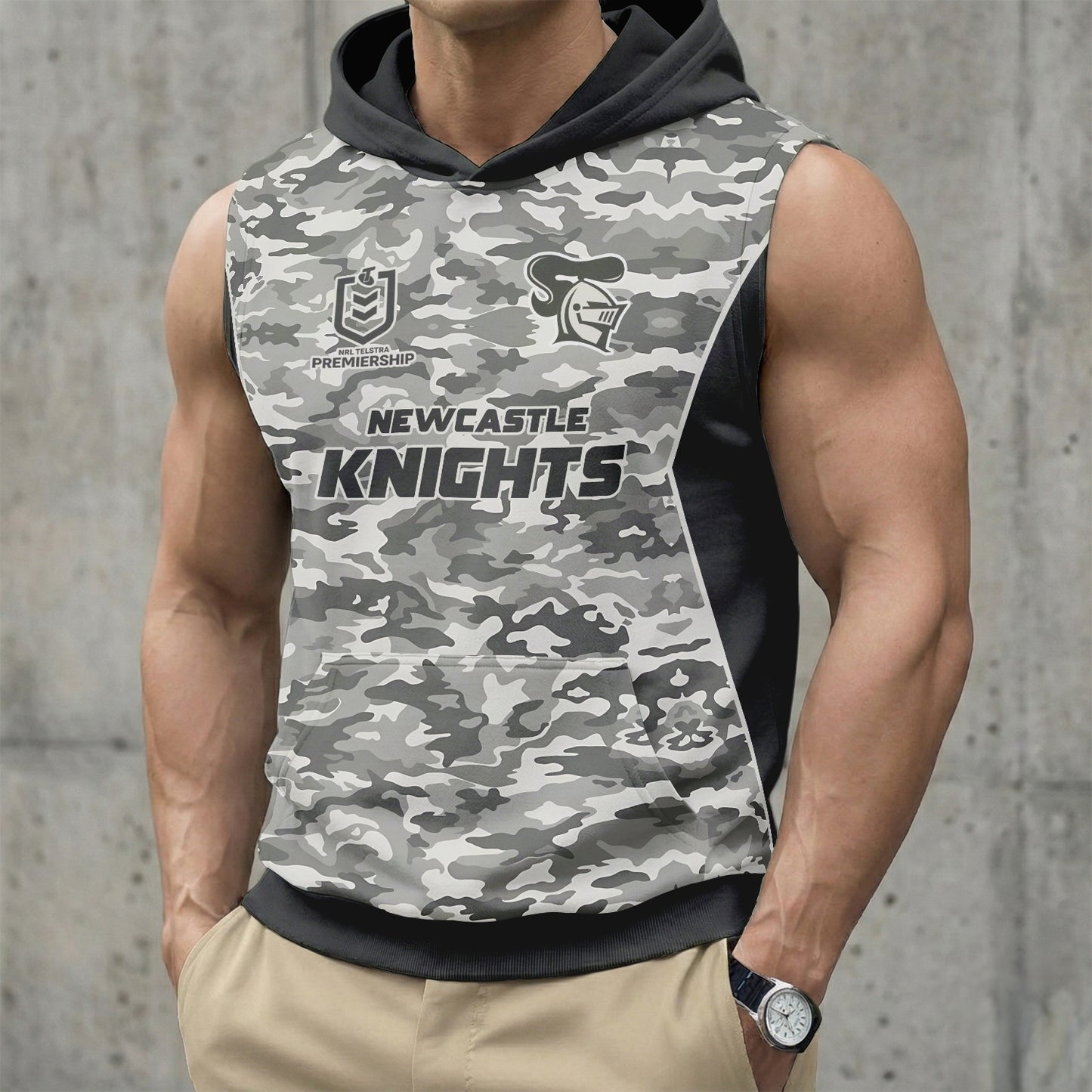 NEW Personalized Custom Hooded Tank Top 6