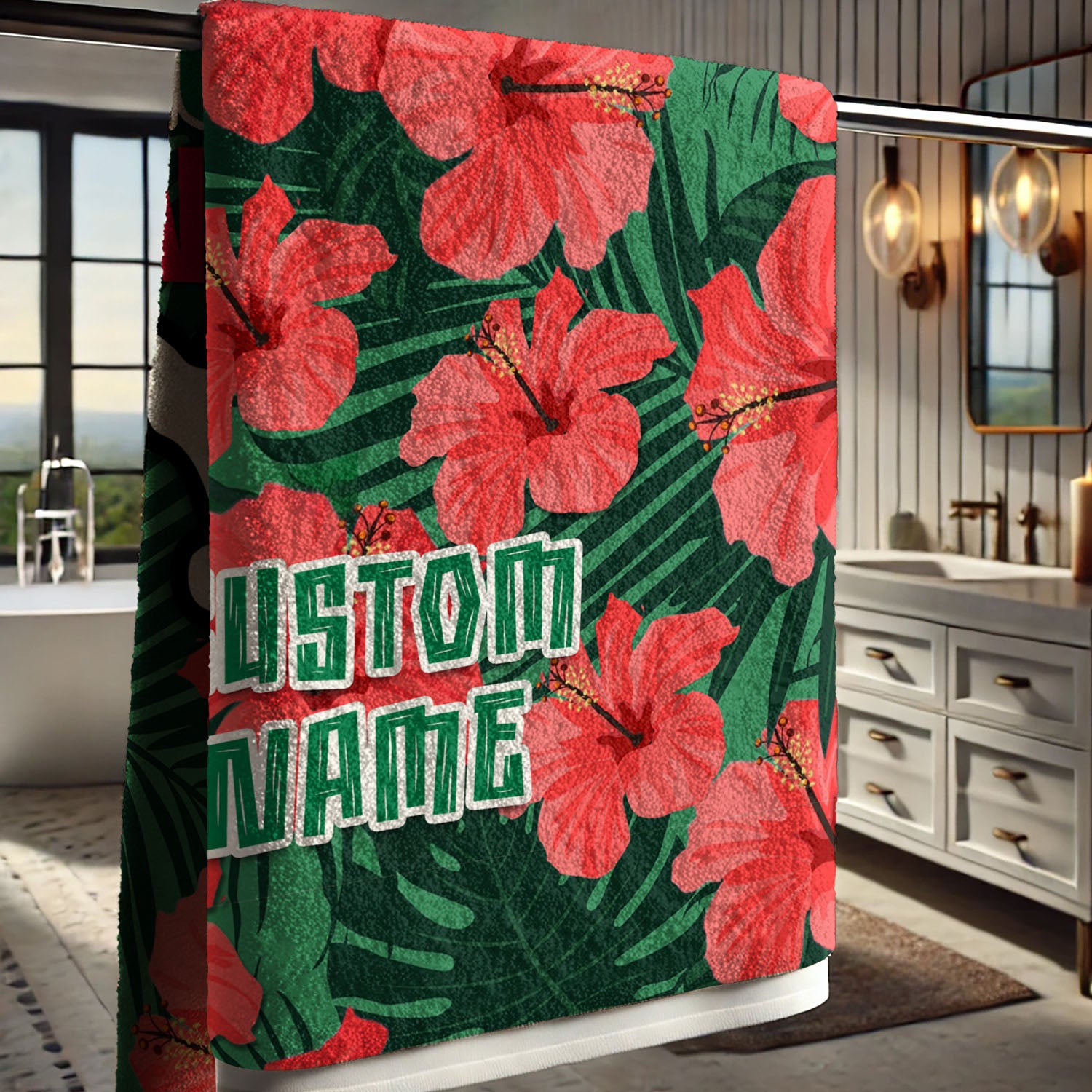 SOU Personalized Custom Pool Travel Beach and Bath Towels 7