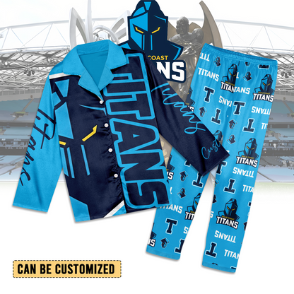 GLD Personalized Custom Long Pajamas Set