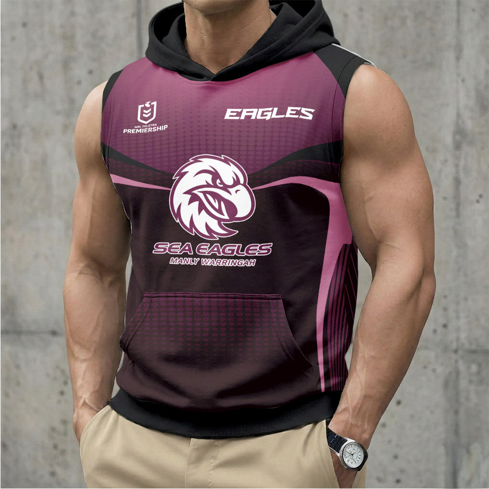 MAN Personalized Custom Hooded Tank Top 7