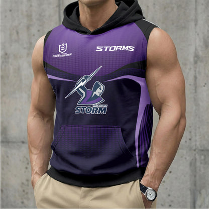 MEL Personalized Custom Hooded Tank Top 7