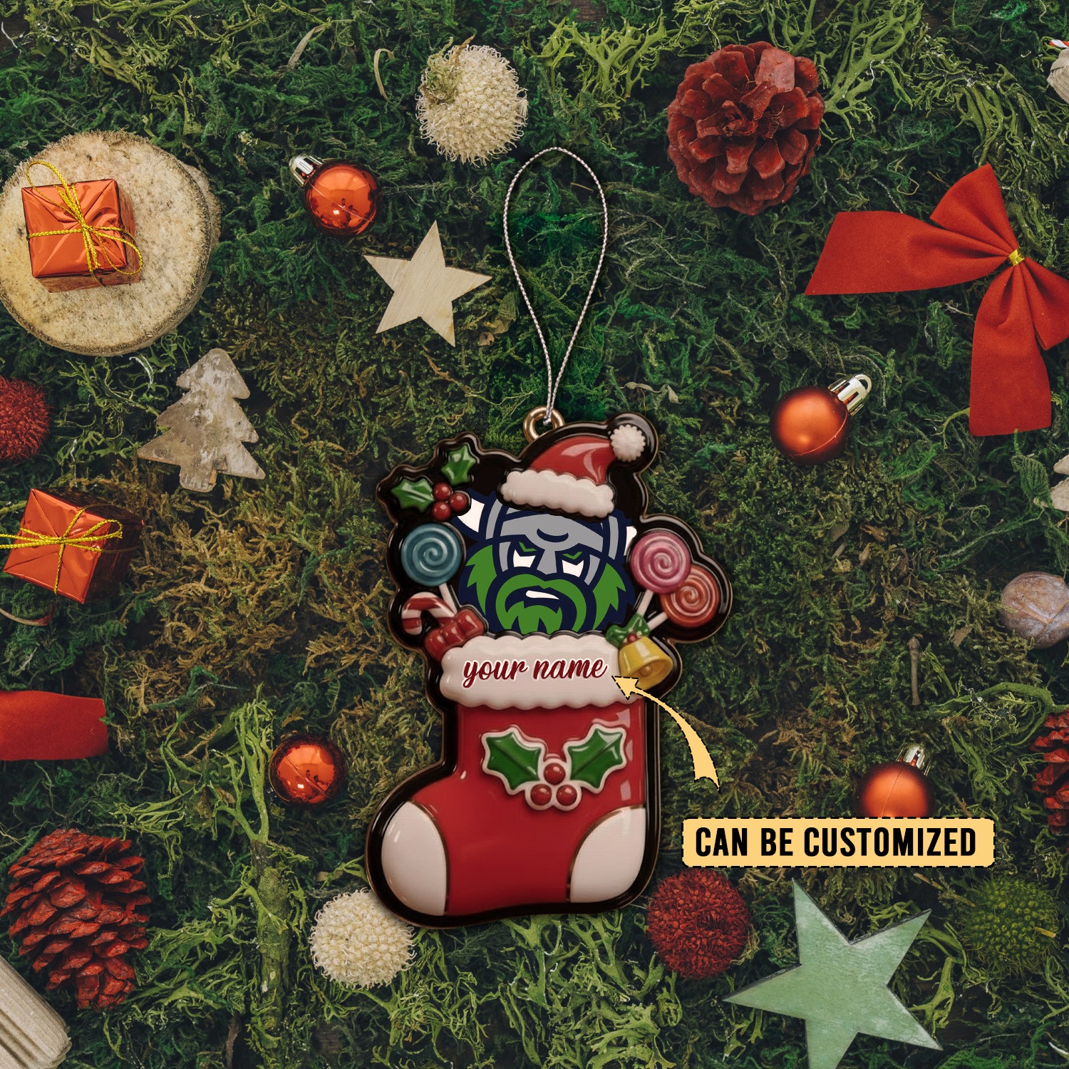 CAN Personalized Custom Acrylic Ornament 7