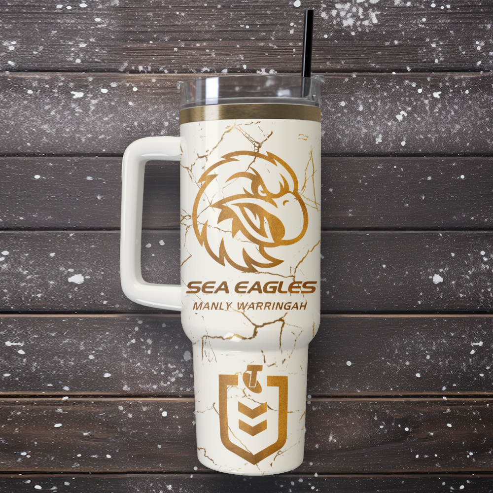 MAN Personalized Custom 40oz 30oz Stainless Steel Tumbler With Handle 4