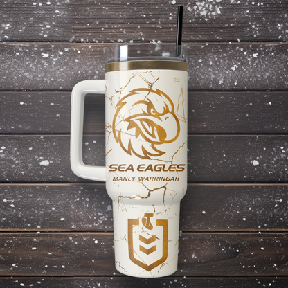 MAN Personalized Custom 40oz 30oz Stainless Steel Tumbler With Handle 4