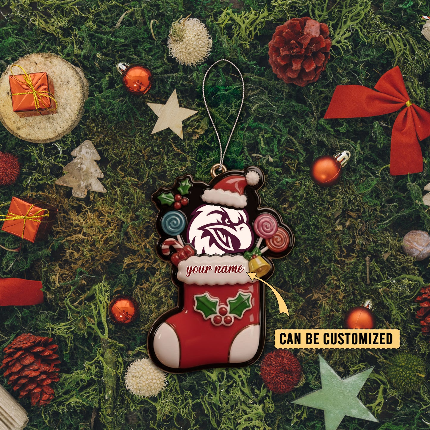 MAN Personalized Custom Acrylic Ornament 7