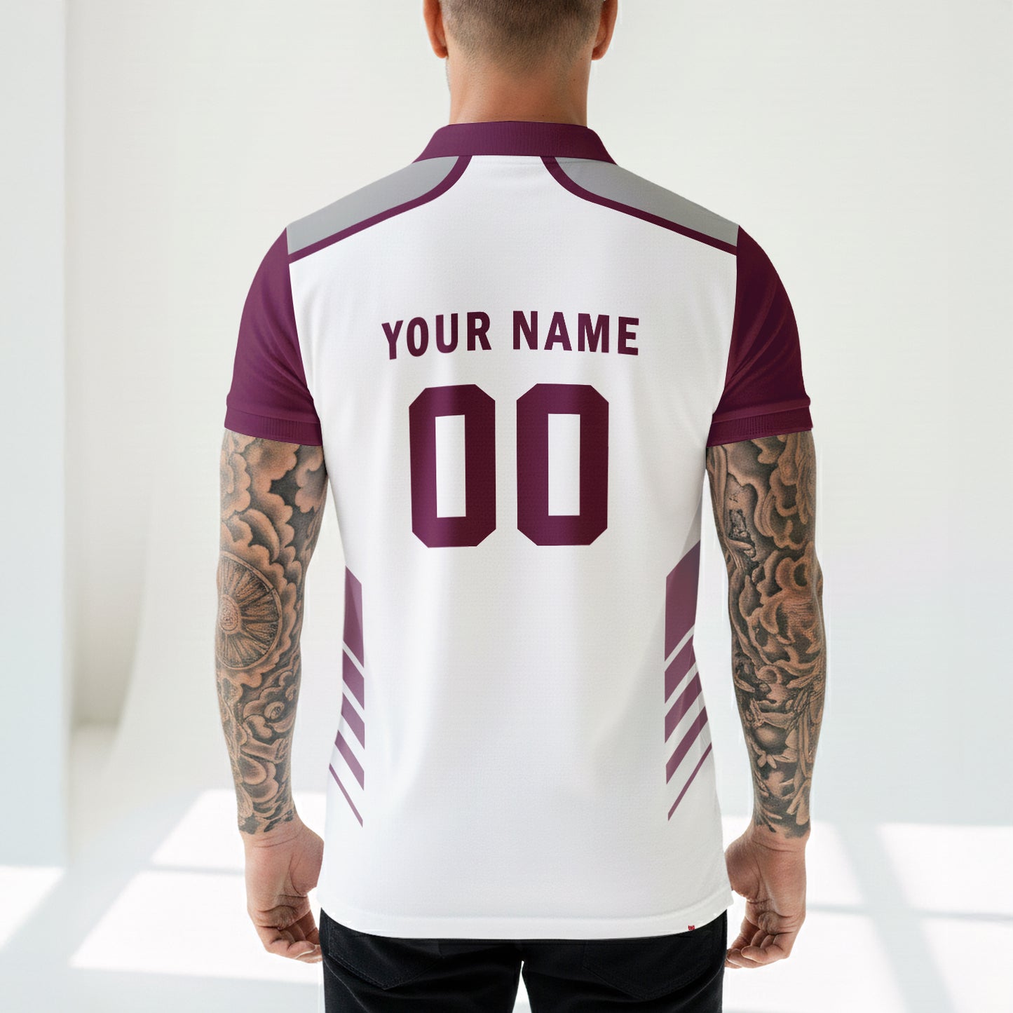 MAN Personalized Custom Polo Shirt 5