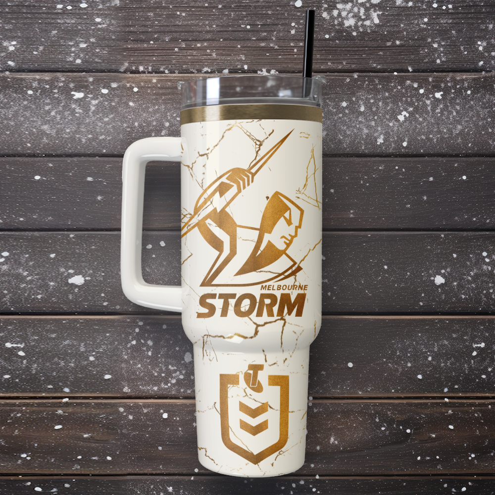 MEL Personalized Custom 40oz 30oz Stainless Steel Tumbler With Handle 4