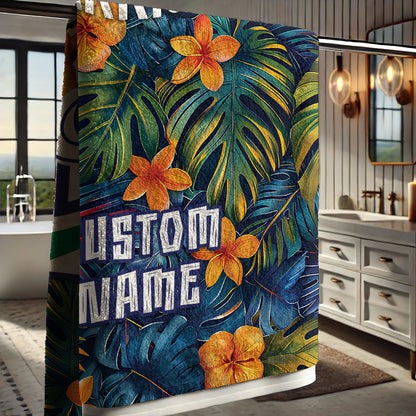 NZL Personalized Custom Pool Travel Beach and Bath Towels 7