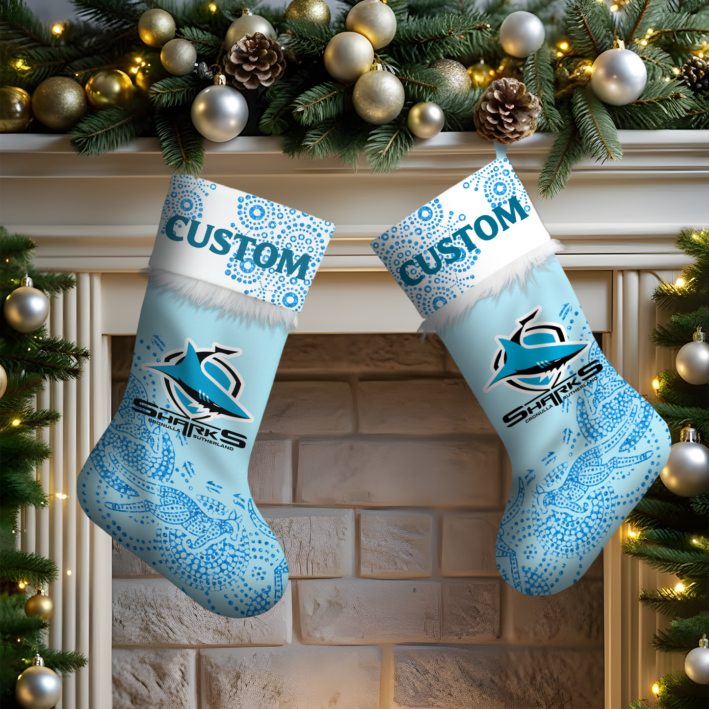 CRO Personalized Custom Christmas Stockings