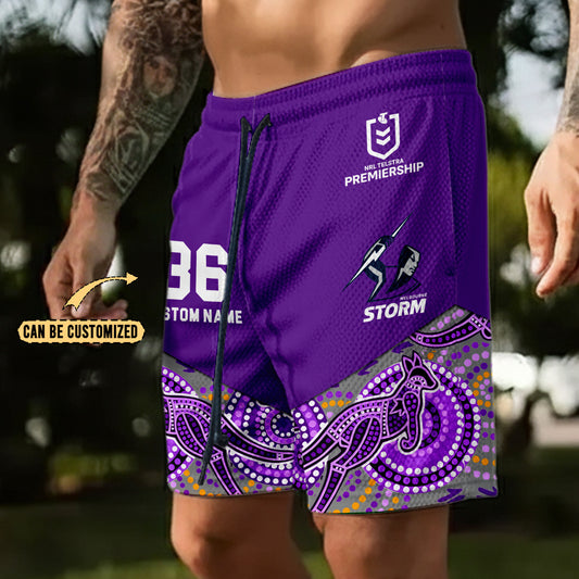 MEL Personalized Custom Short Pants 4