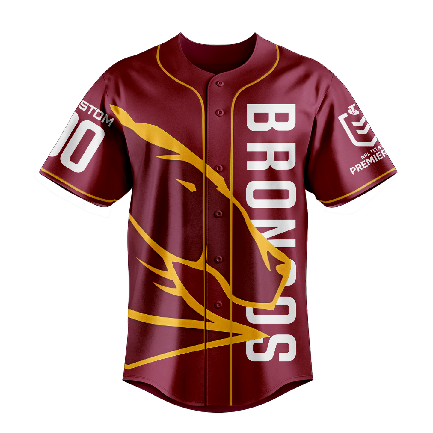 BRI Personalized Custom Baseball Jersey 2
