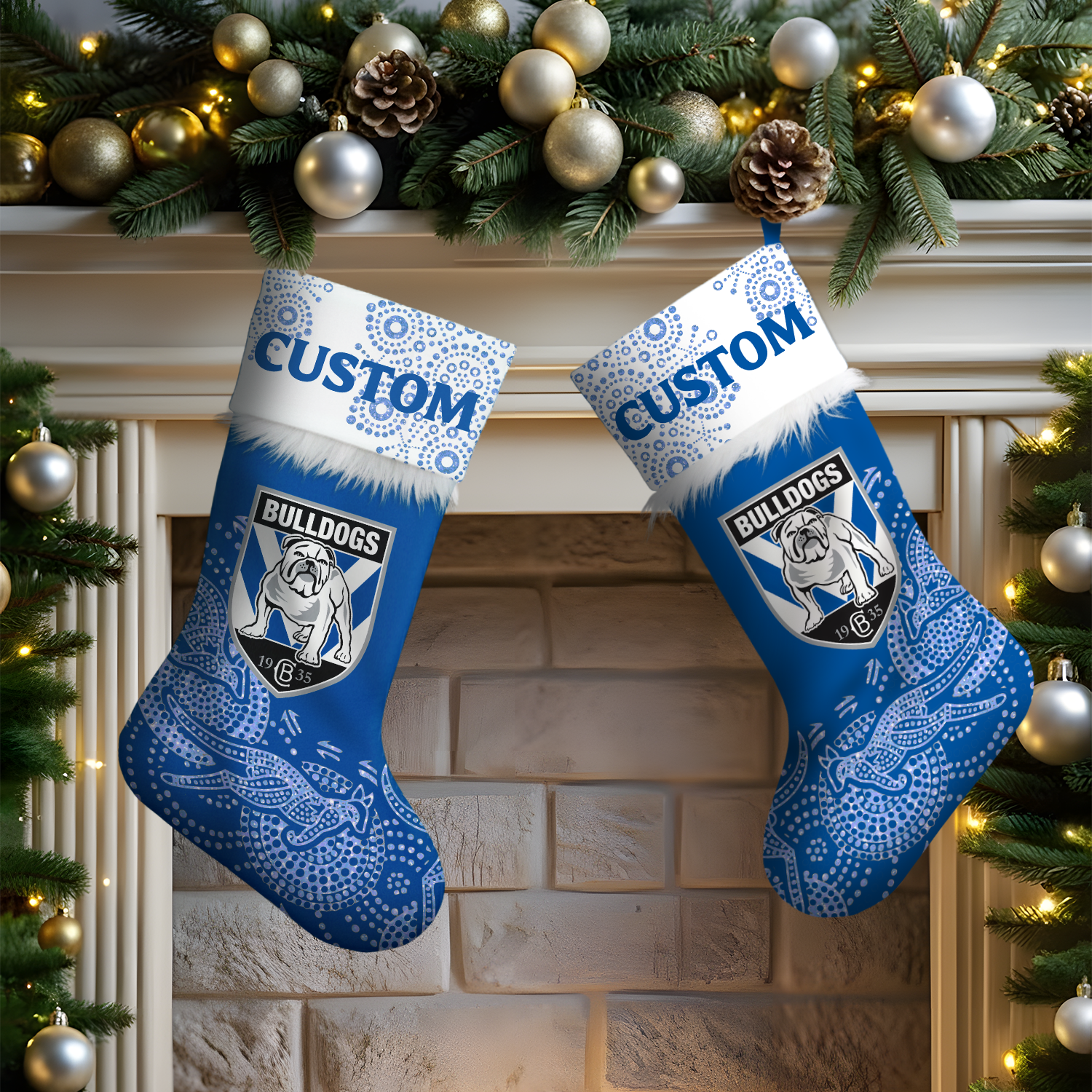 CBY Personalized Custom Christmas Stockings