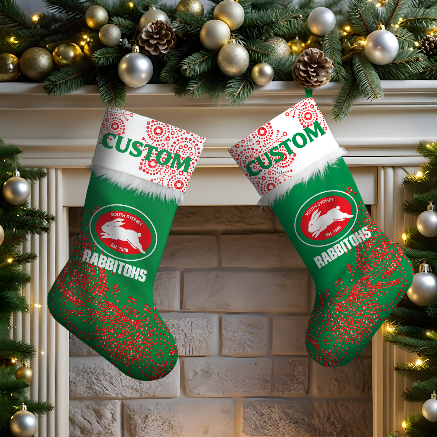 SOU Personalized Custom Christmas Stockings
