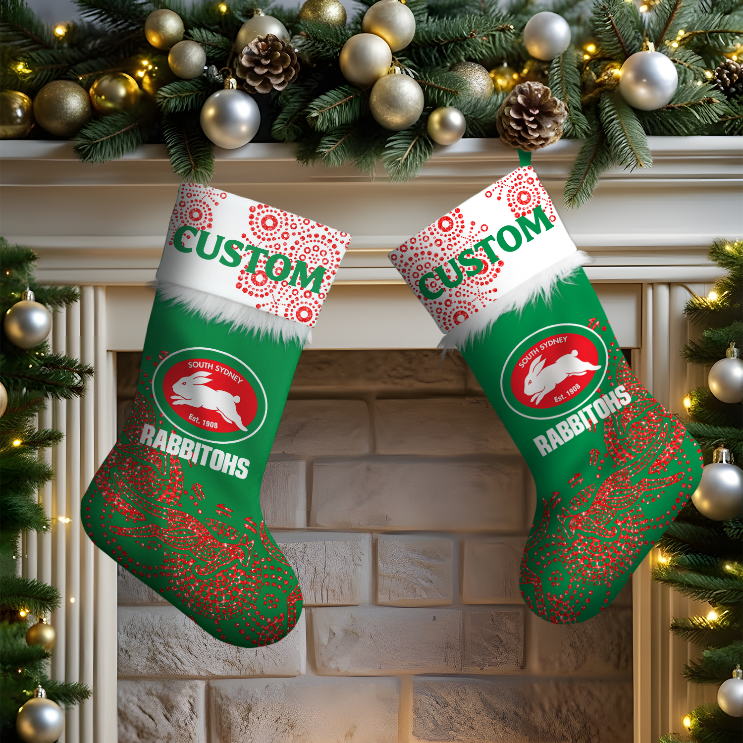SOU Personalized Custom Christmas Stockings