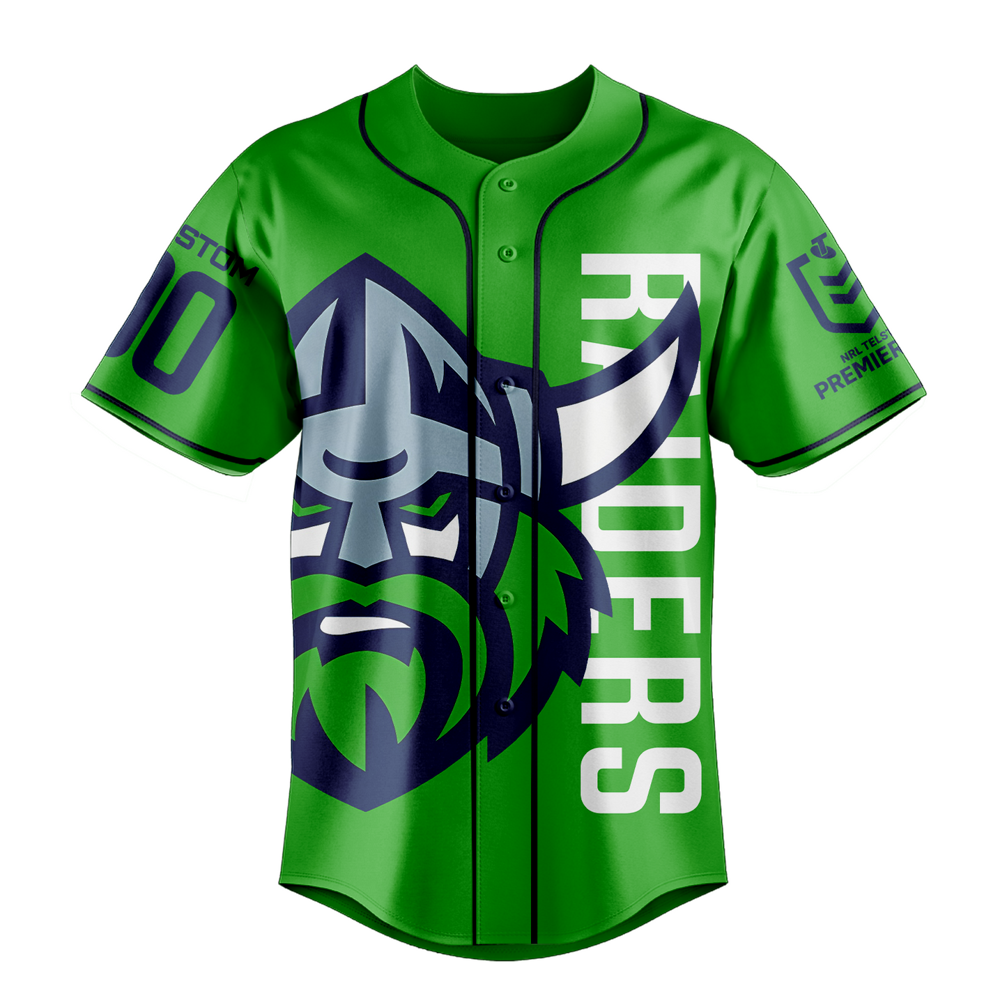 CAN Personalized Custom Baseball Jersey 2