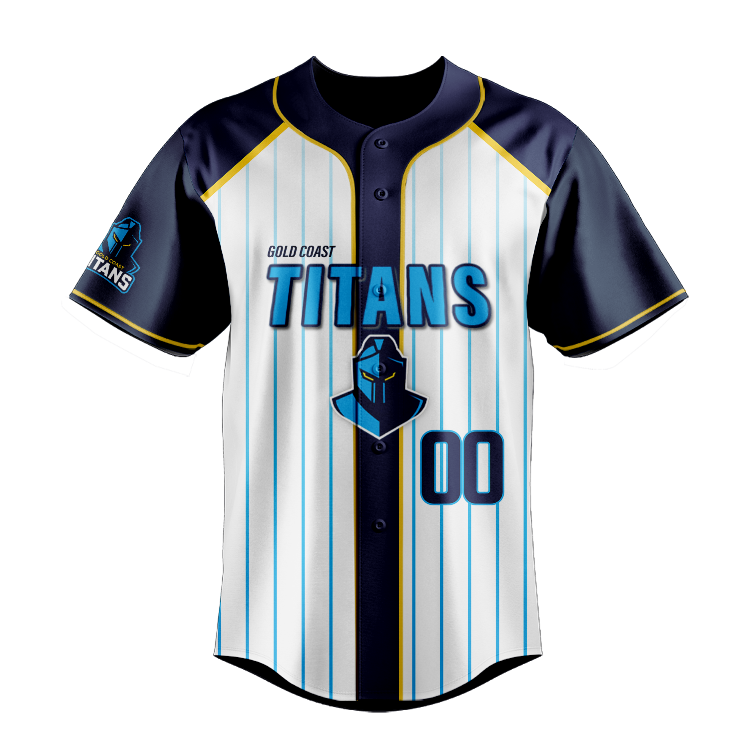GLD Personalized Custom Baseball Jersey 8