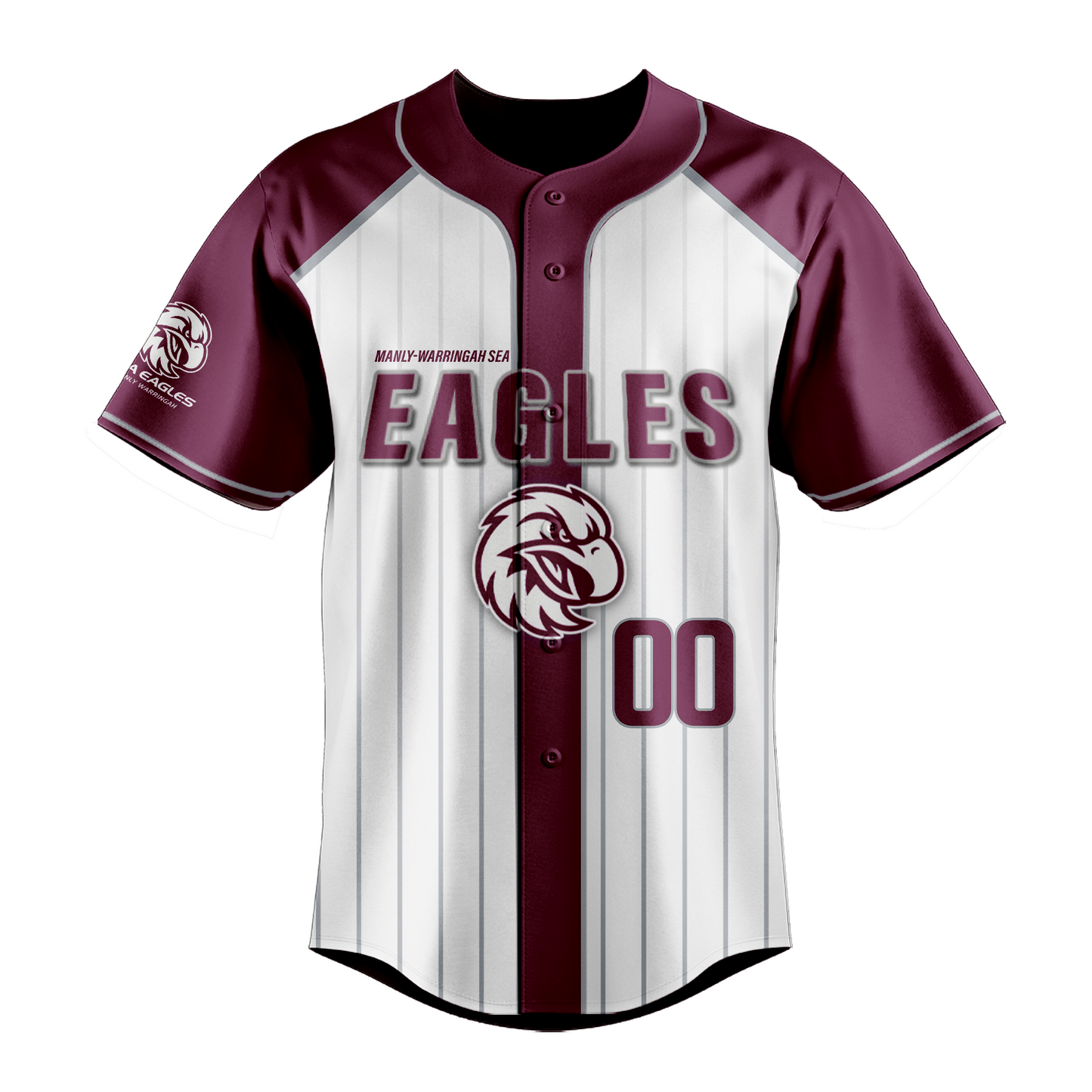 MAN Personalized Custom Baseball Jersey 8